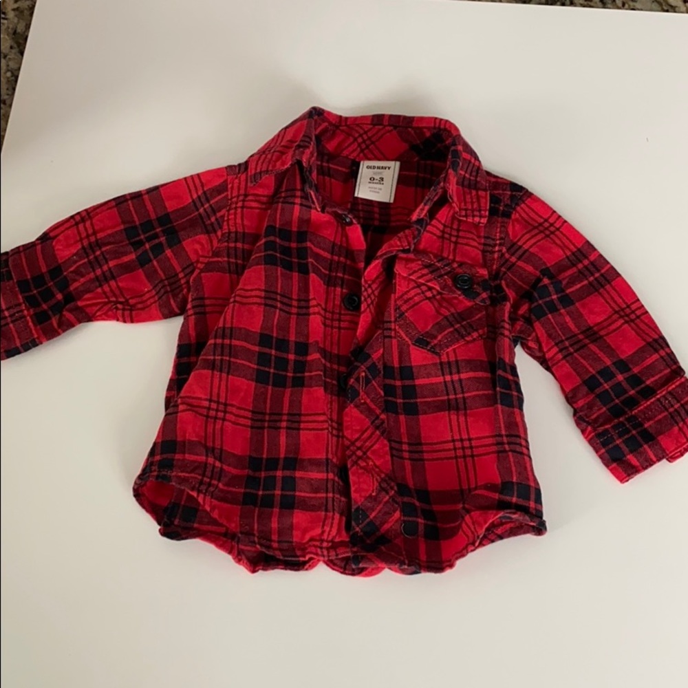 Baby button down